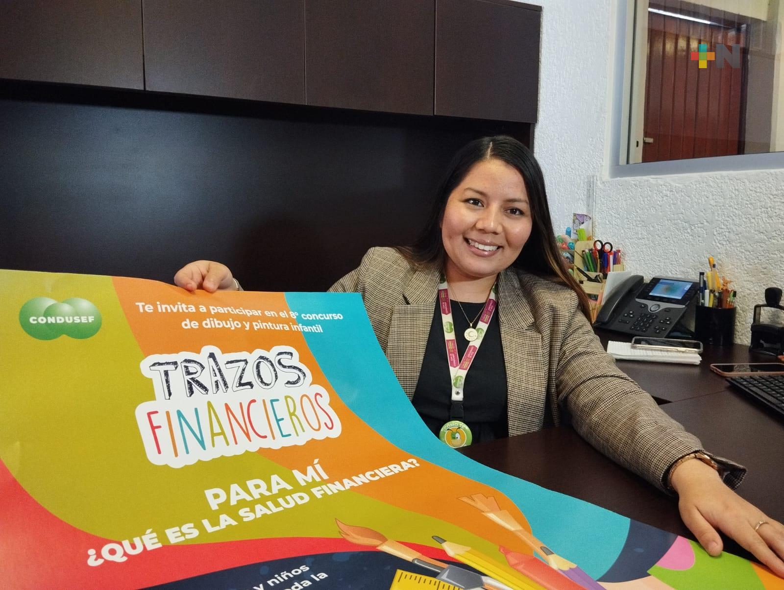 Convoca Condusef a concurso de dibujo infantil sobre salud financiera