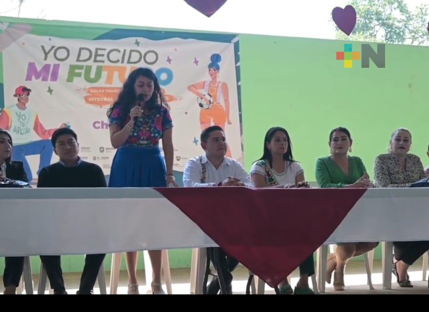 Consejo Estatal de Población promueve prevención de embarazos tempranos en Chontla