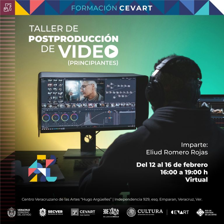 Impartirán Taller de postproducción de video para principiantes