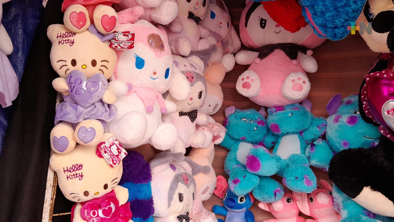 Osos de peluche, productos más demandados este 14 de febrero