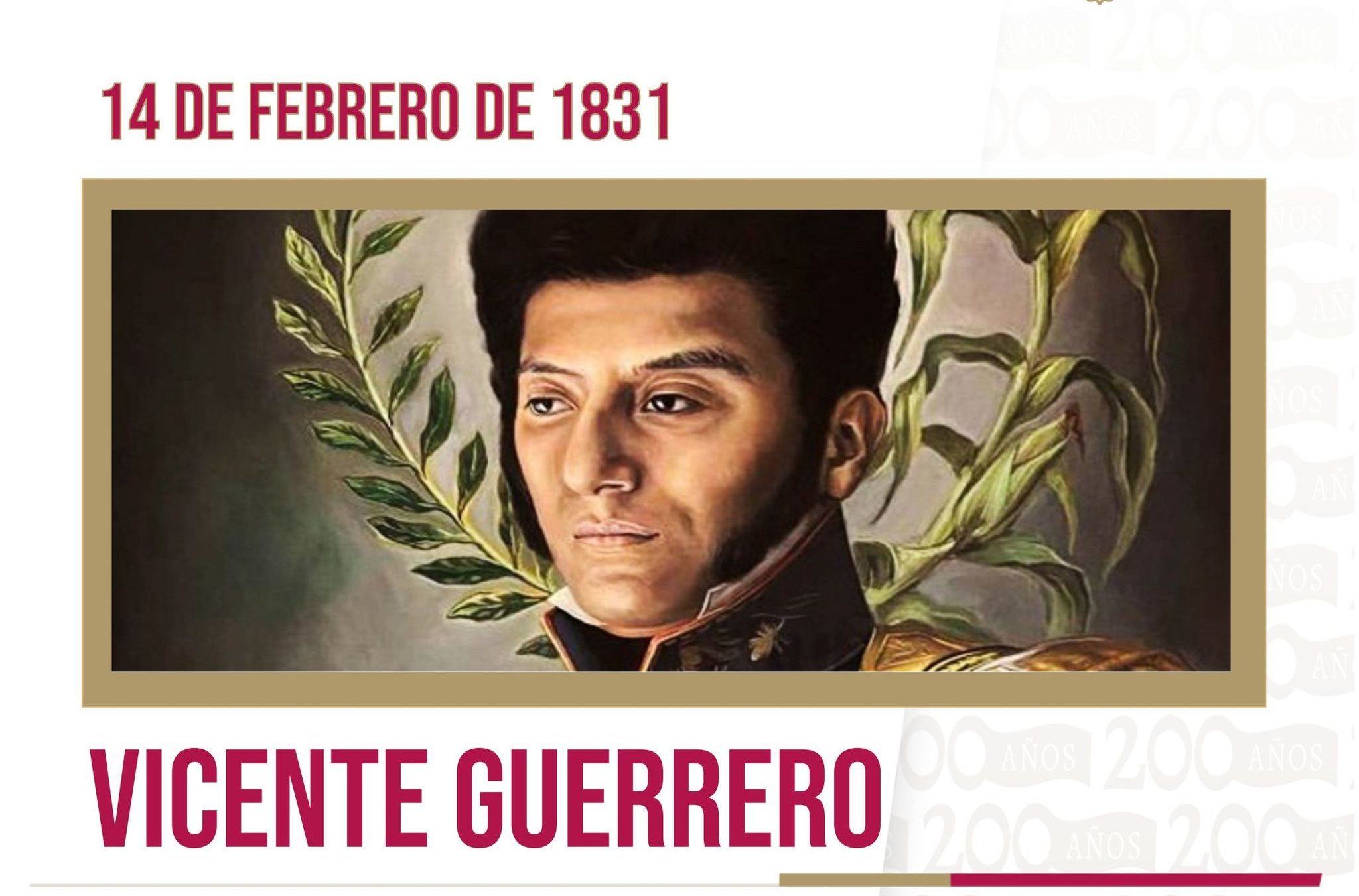 Rinden homenaje a Vicente Guerrero en Xalapa