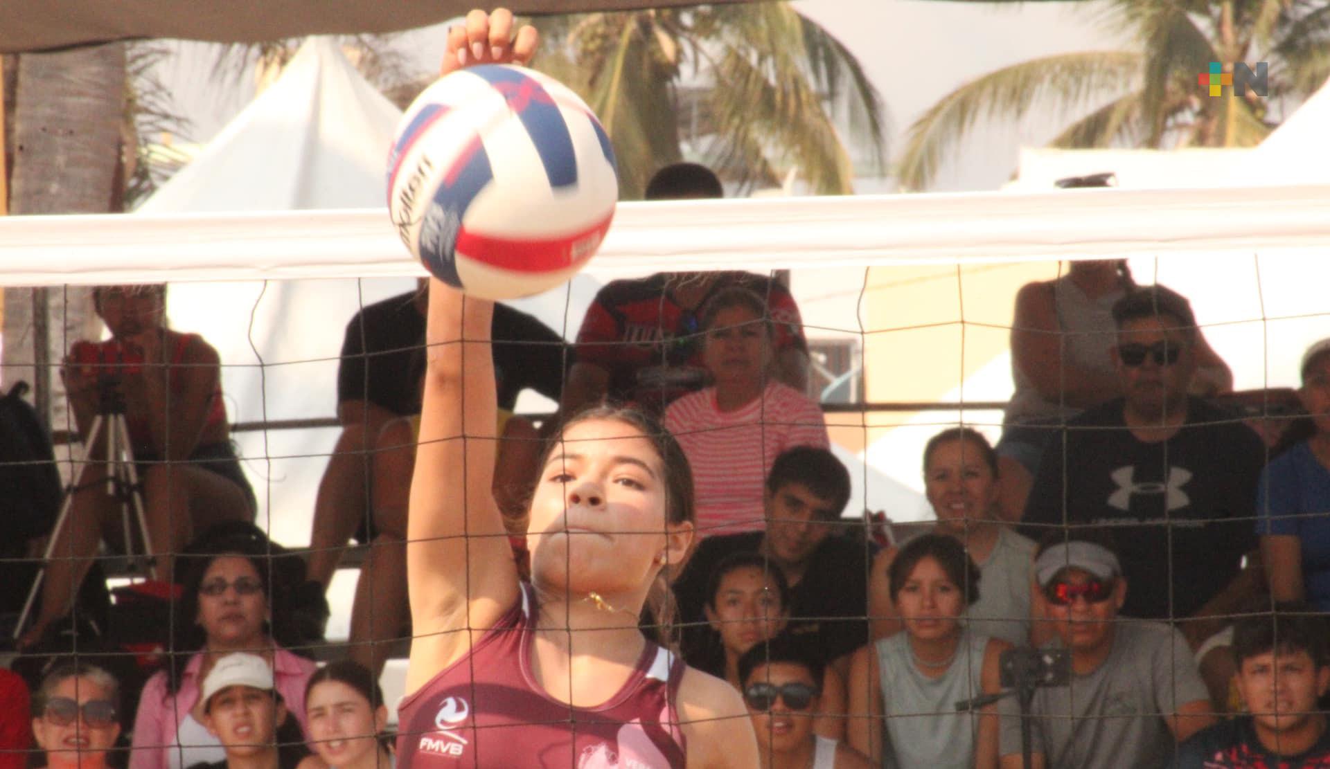 Listo el selectivo estatal de voleibol de playa Veracruz 2024