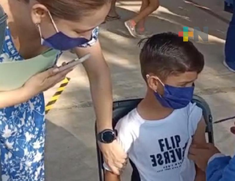 SS/Sesver invita a fortalecer esquema de vacunación en población infantil