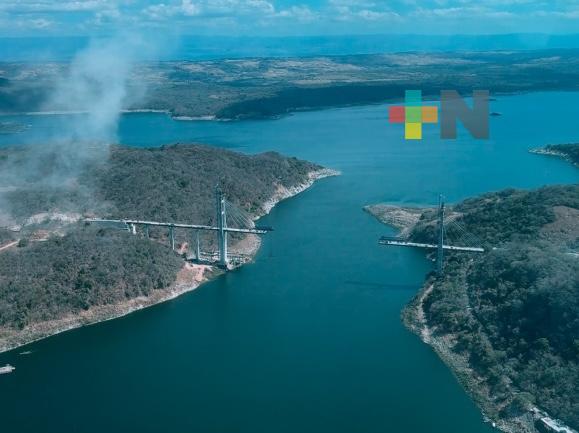 Presidente supervisa construcción de puentes La Concordia y Rizo de Oro en Chiapas