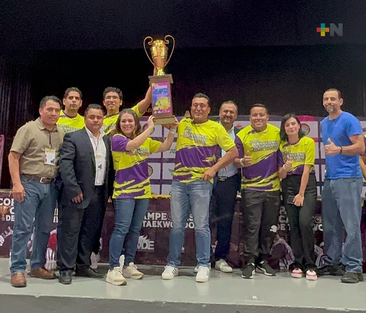 Reina Il Shim TKD Veracruz en Copa de Campeones