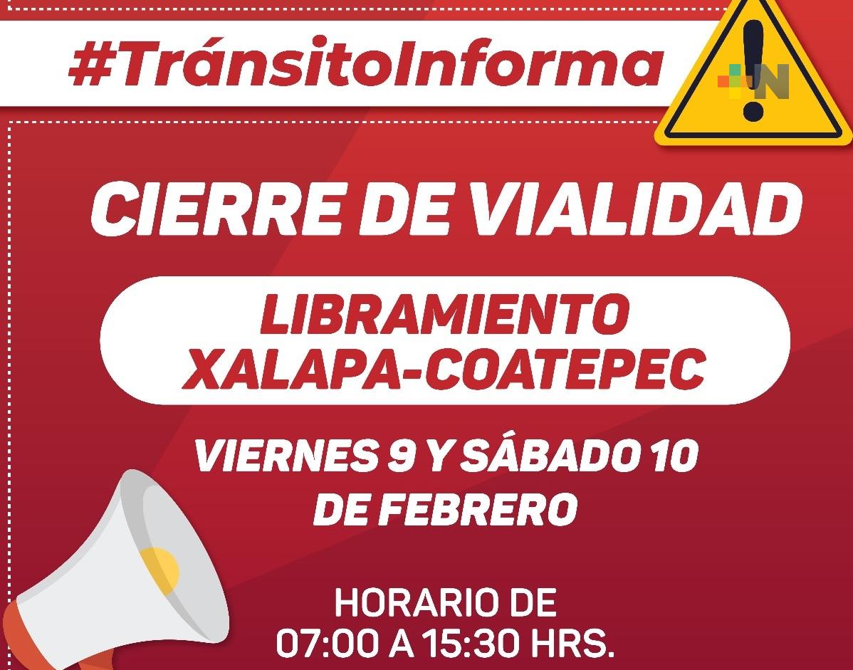 Por evento deportivo ciclista se cerrará el libramiento de Coatepec: DGTSV