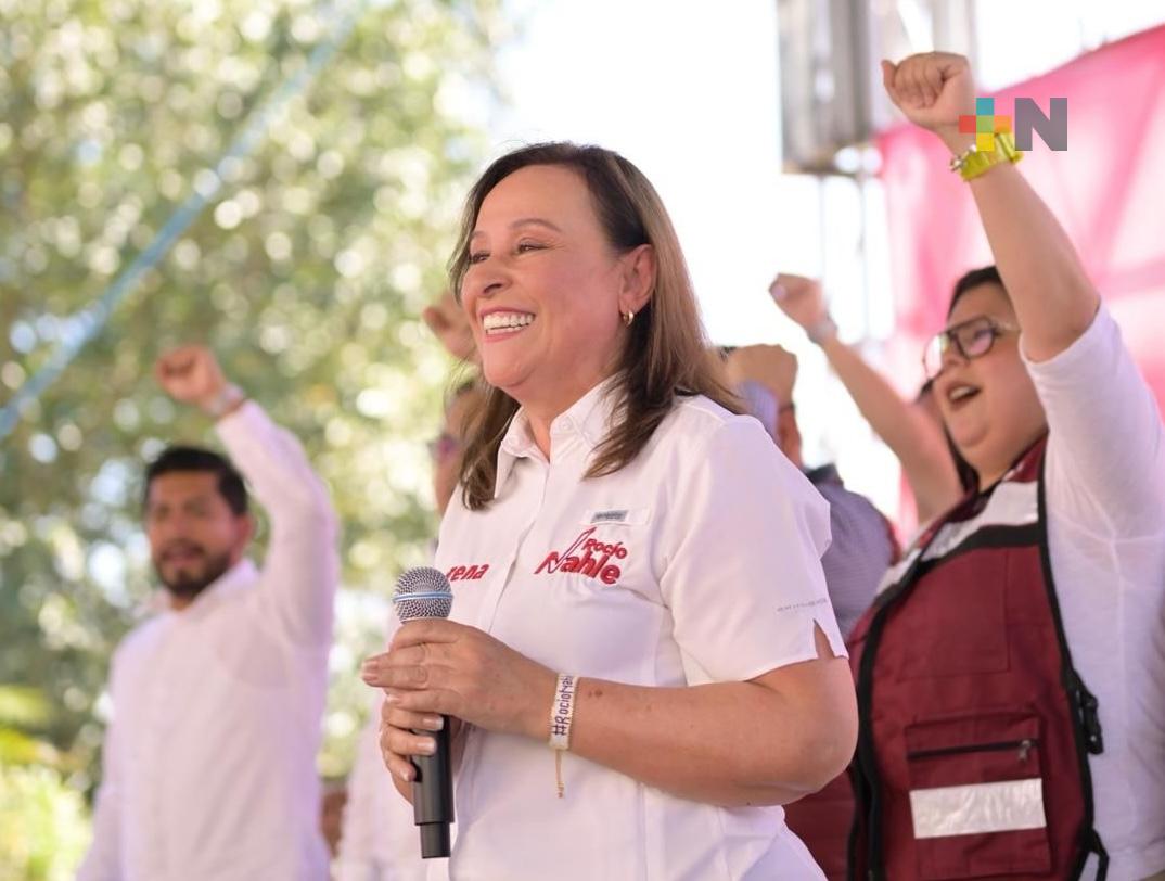 Claudia Tello y Manuel Huerta serán Senadores de lujo, afirma Rocío Nahle