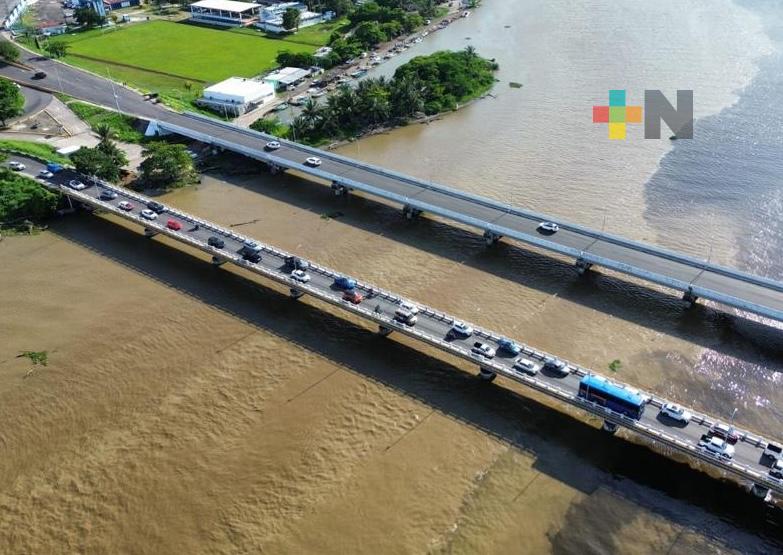 Se reducirá a un carril la circulación en el puente de Boca del Río