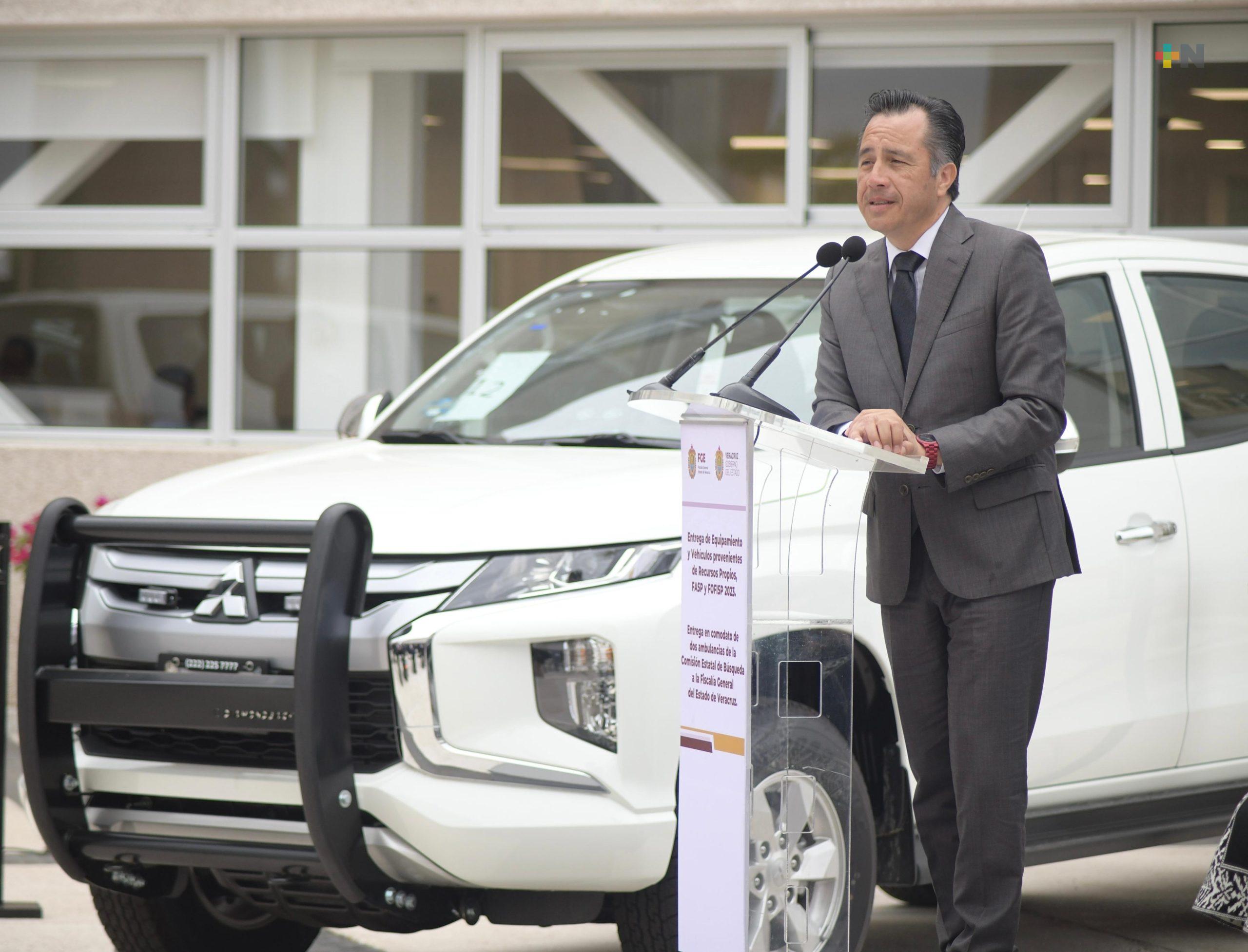 Con una Fiscalía transformada, en Veracruz se procura y hace justicia: Cuitláhuac García