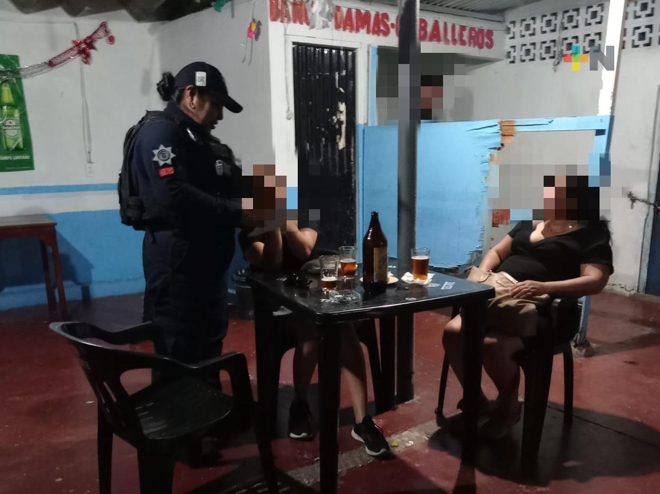 Realiza SSP Operativo Bares y Cantinas en 39 municipios del estado