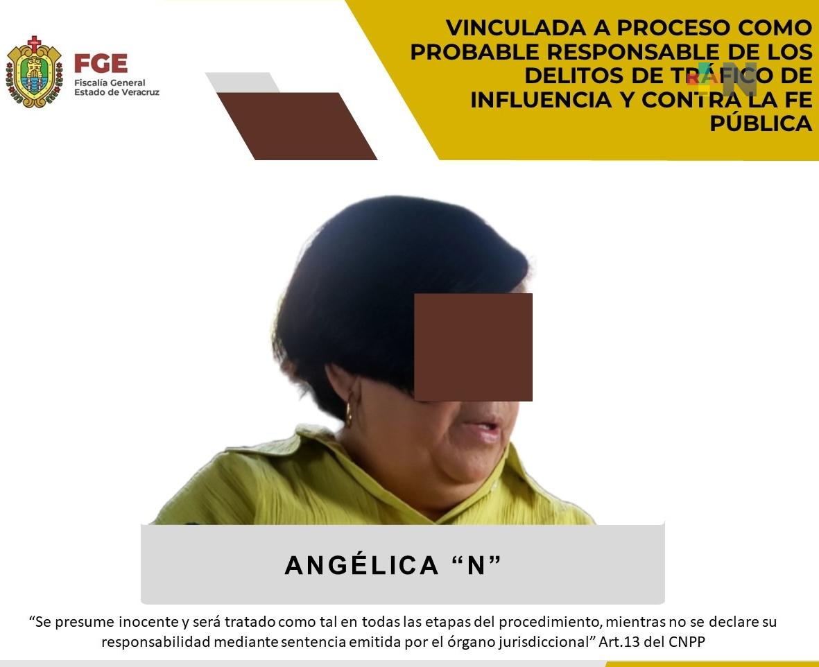 FGE obtiene vinculación a proceso en contra de exjueza Angélica «N»