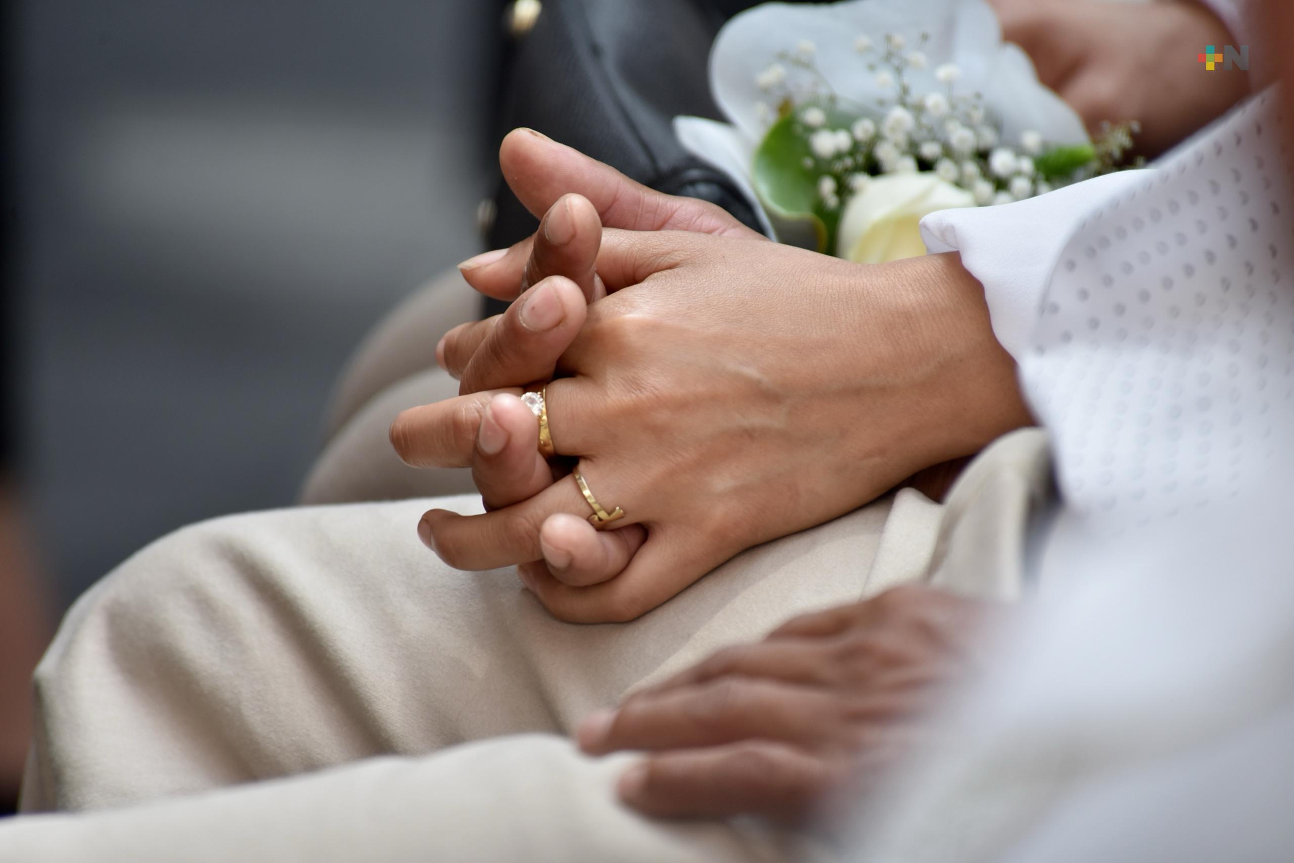 Este 14 de febrero 300 parejas de Xalapa y la región contraerán matrimonio