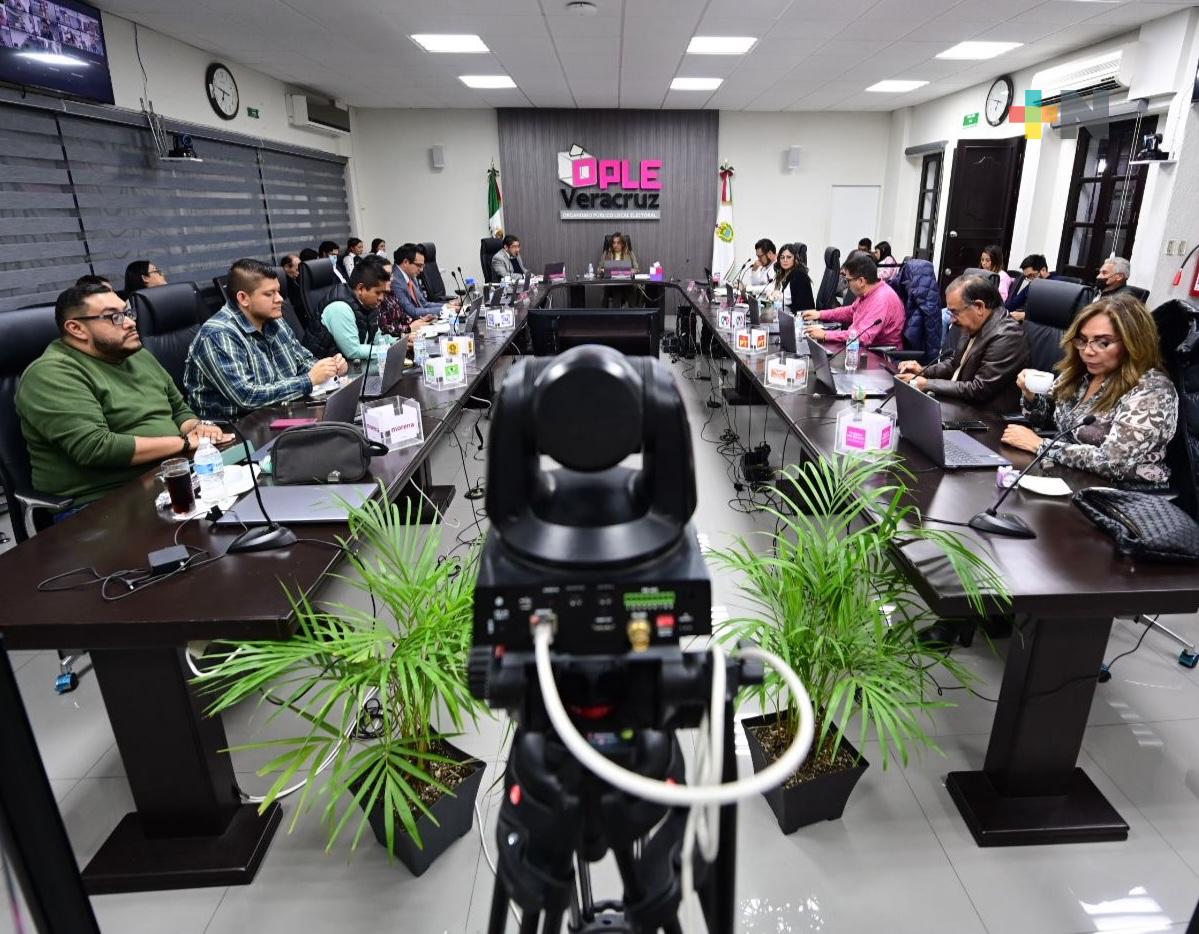 OPLE Veracruz aprueba 32 debates para el Proceso Electoral Ordinario 2023-2024