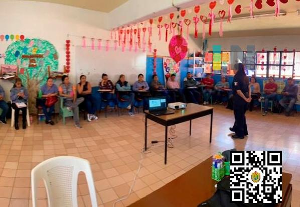 Imparte UECS pláticas relacionadas al secuestro, engaño telefónico, ciberbullying, sexting y grooming