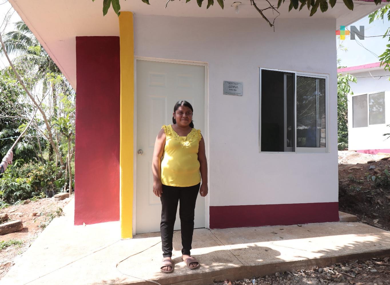 En Veracruz, la política social garantiza alimentación, vivienda y sustento familiar