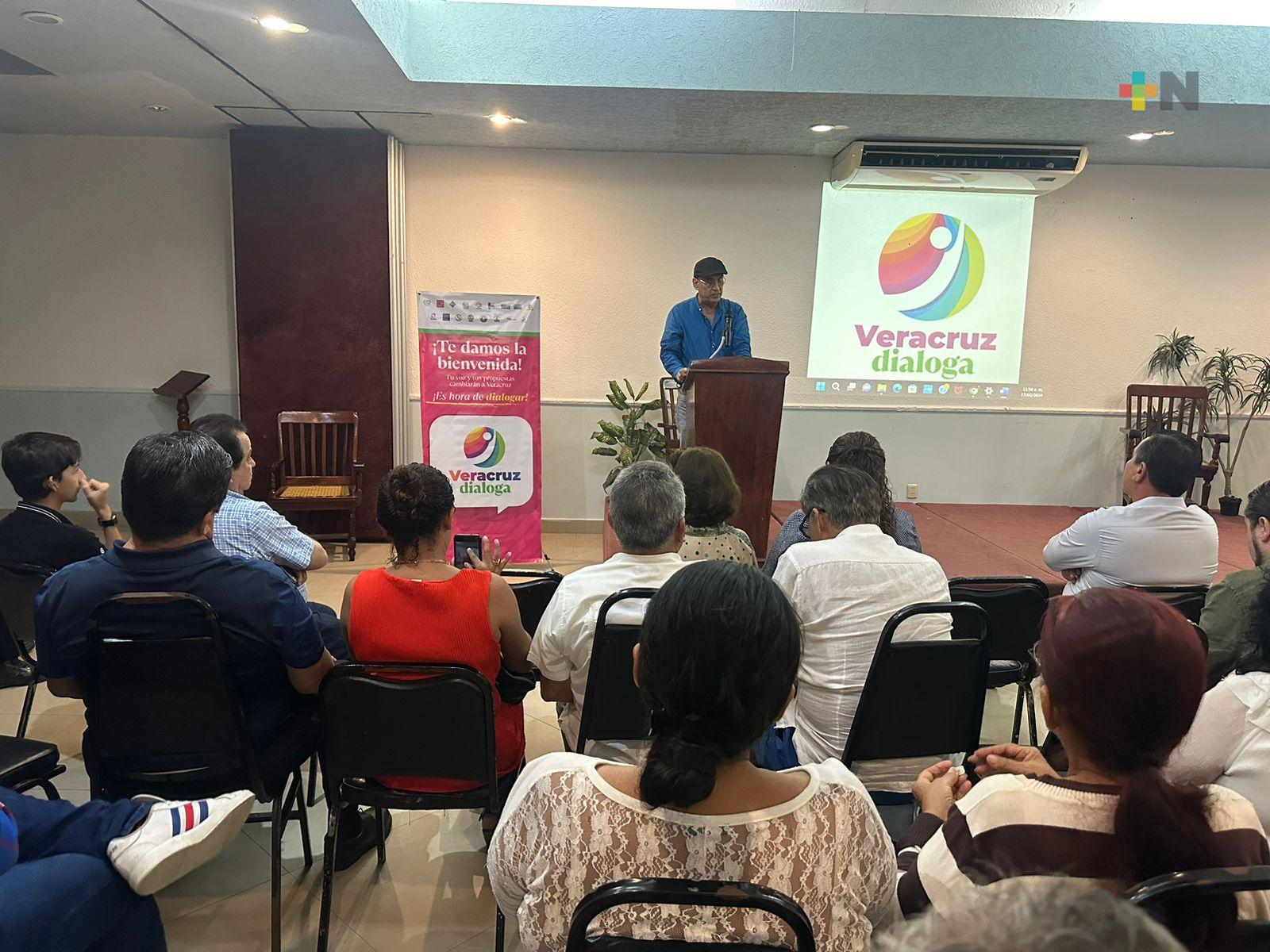 Realizan foro ciudadano «Veracruz Dialoga»