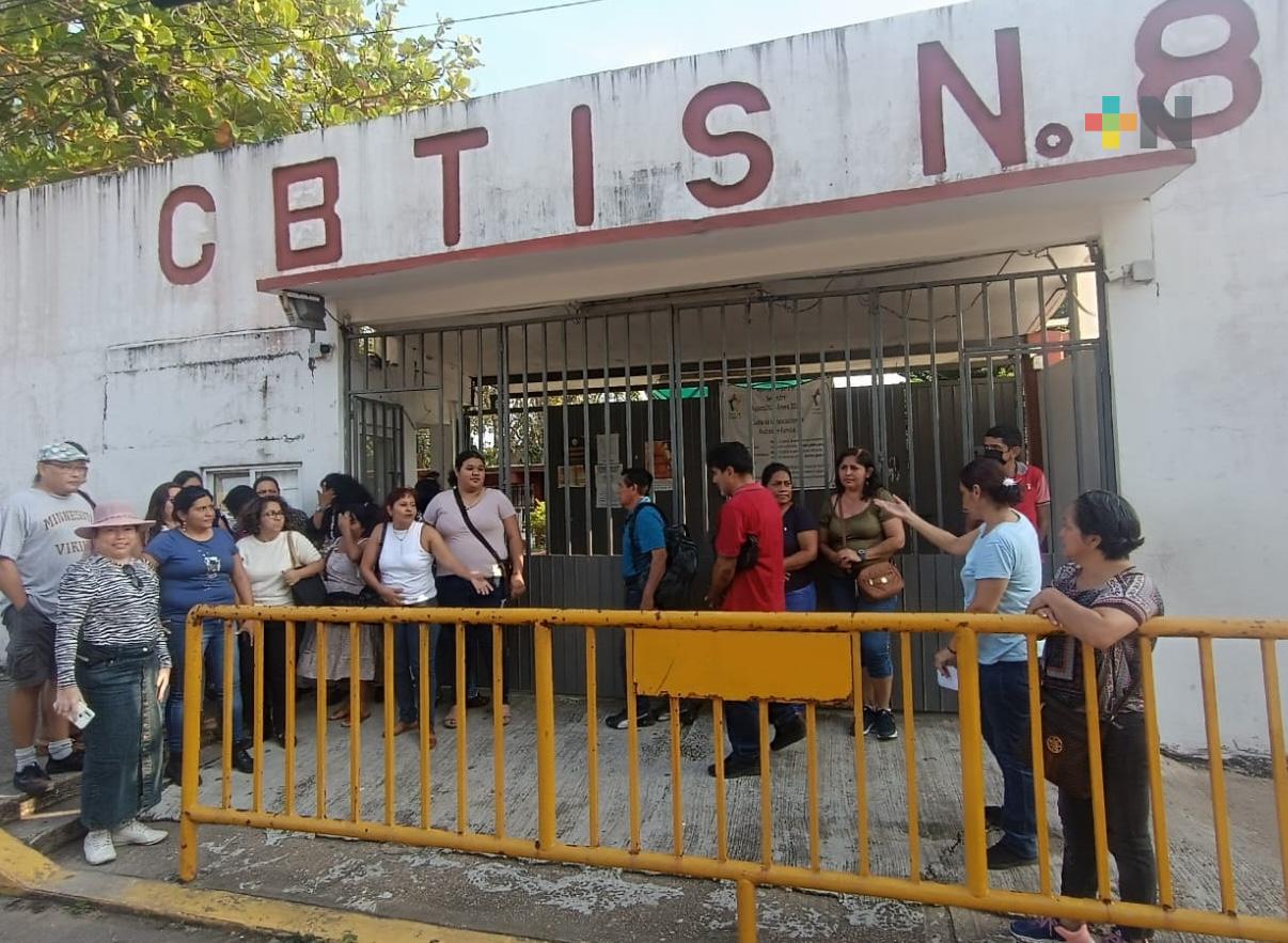 CBTIS #85 de Coatzacoalcos sí tendrá clases este lunes 19 de febrero