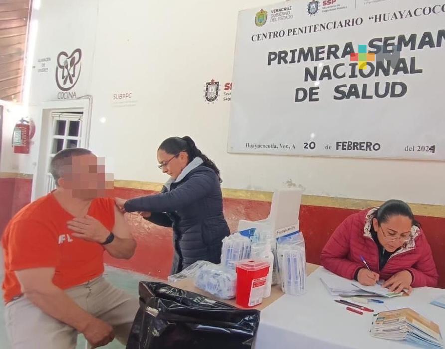 Inicia Primera Semana de Salud en centros penitenciarios de Veracruz
