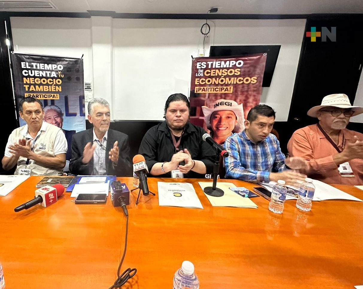 INEGI invita a empresas de Coatzacoalcos a participar en los censos económicos