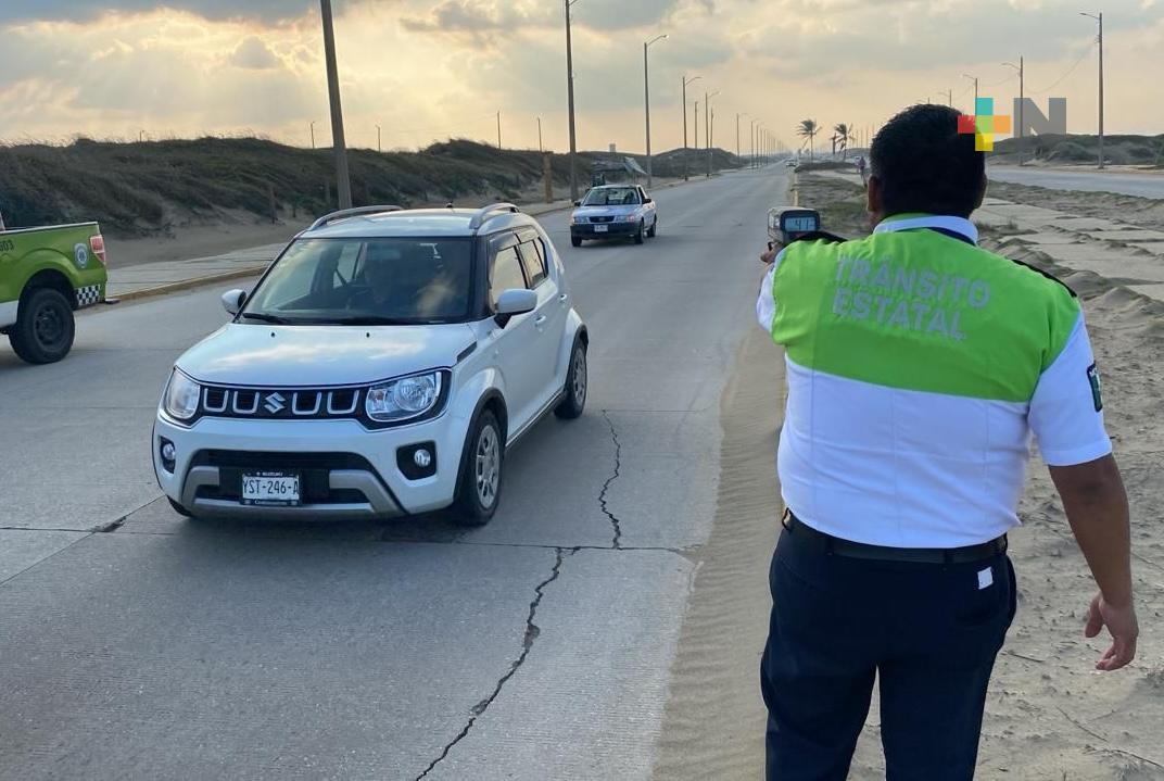 Operativo Radar, medida para prevenir accidentes vehiculares en Coatzacoalcos