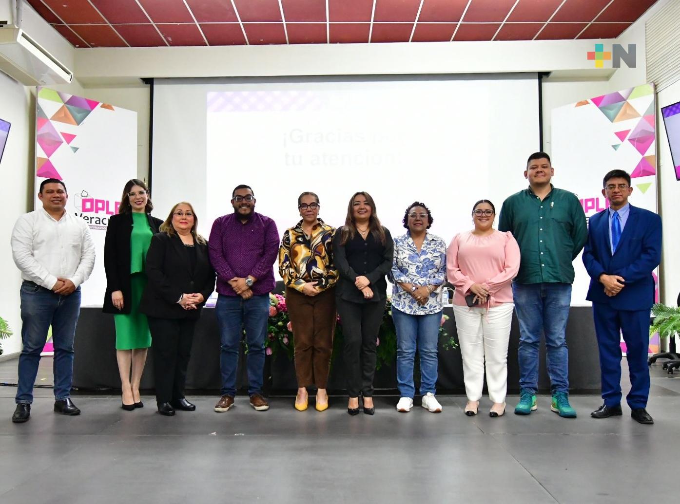 OPLE Veracruz capacita a partidos políticos sobre lineamientos para implementación de acciones afirmativas