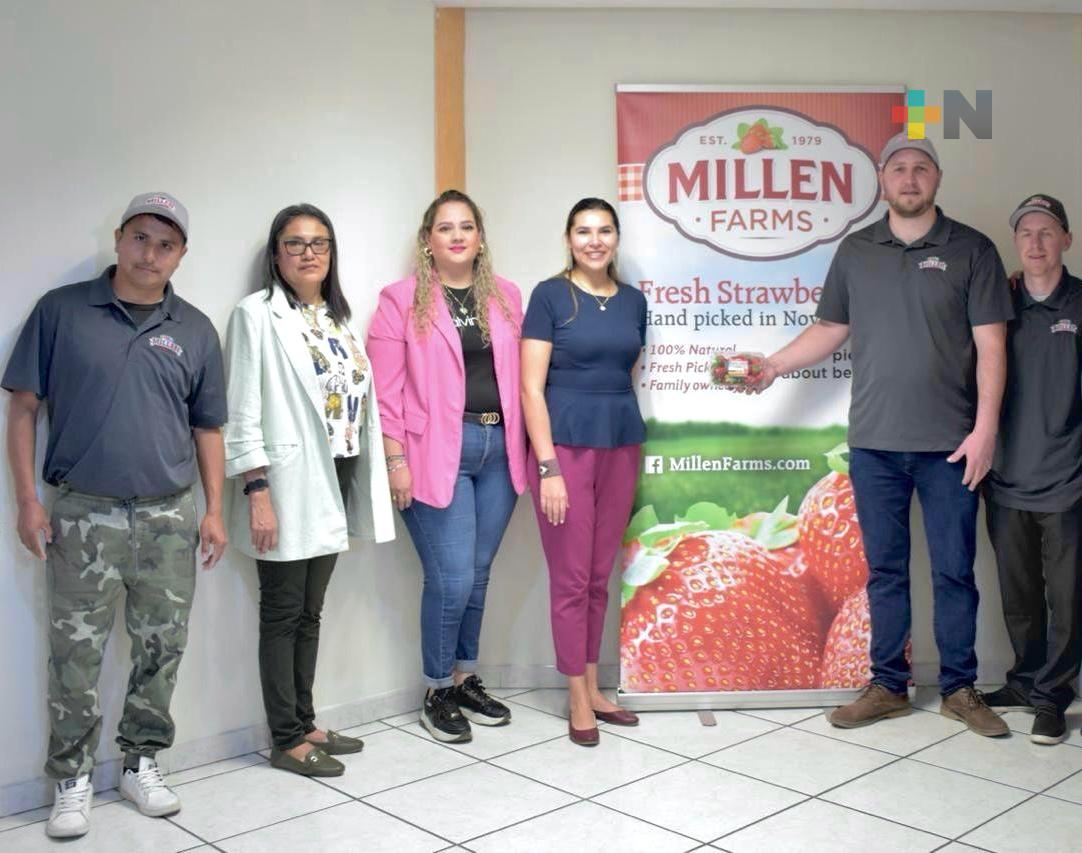 Gobierno y SNE vinculan a trabajadores veracruzanos con empresa canadiense