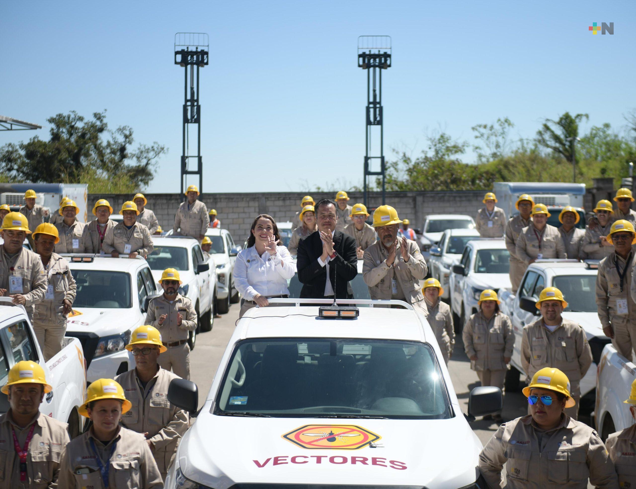 Área de Vectores, gran ejército para prevenir el dengue en Veracruz: Cuitláhuac García