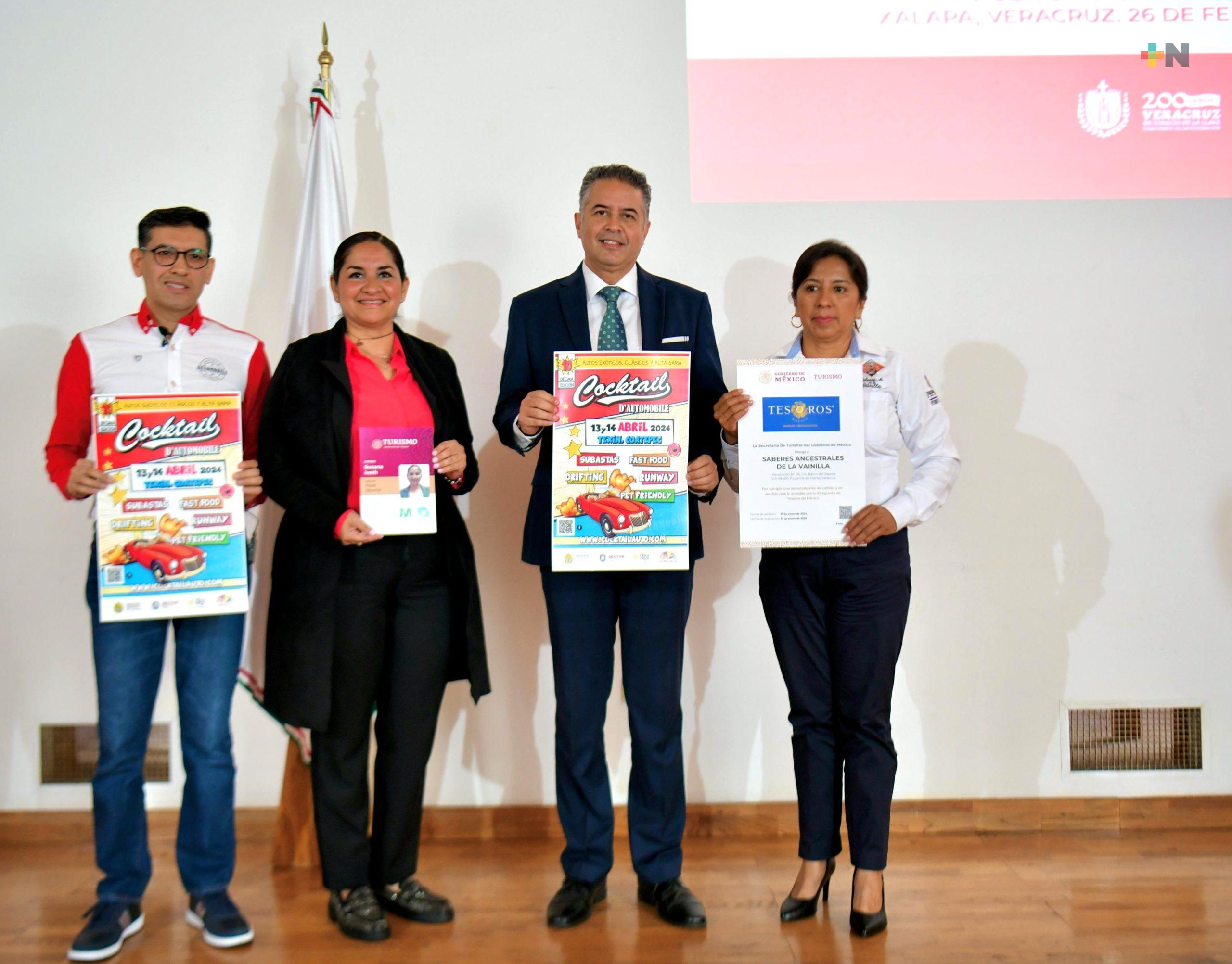 Veracruz recibe el estándar turístico de calidad premium «Tesoros de México»