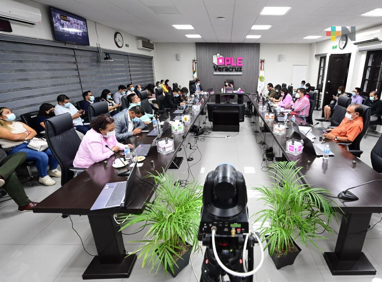 Aprueba OPLE Veracruz convocatoria para SEL y CAEL en proceso electoral 2023-2024