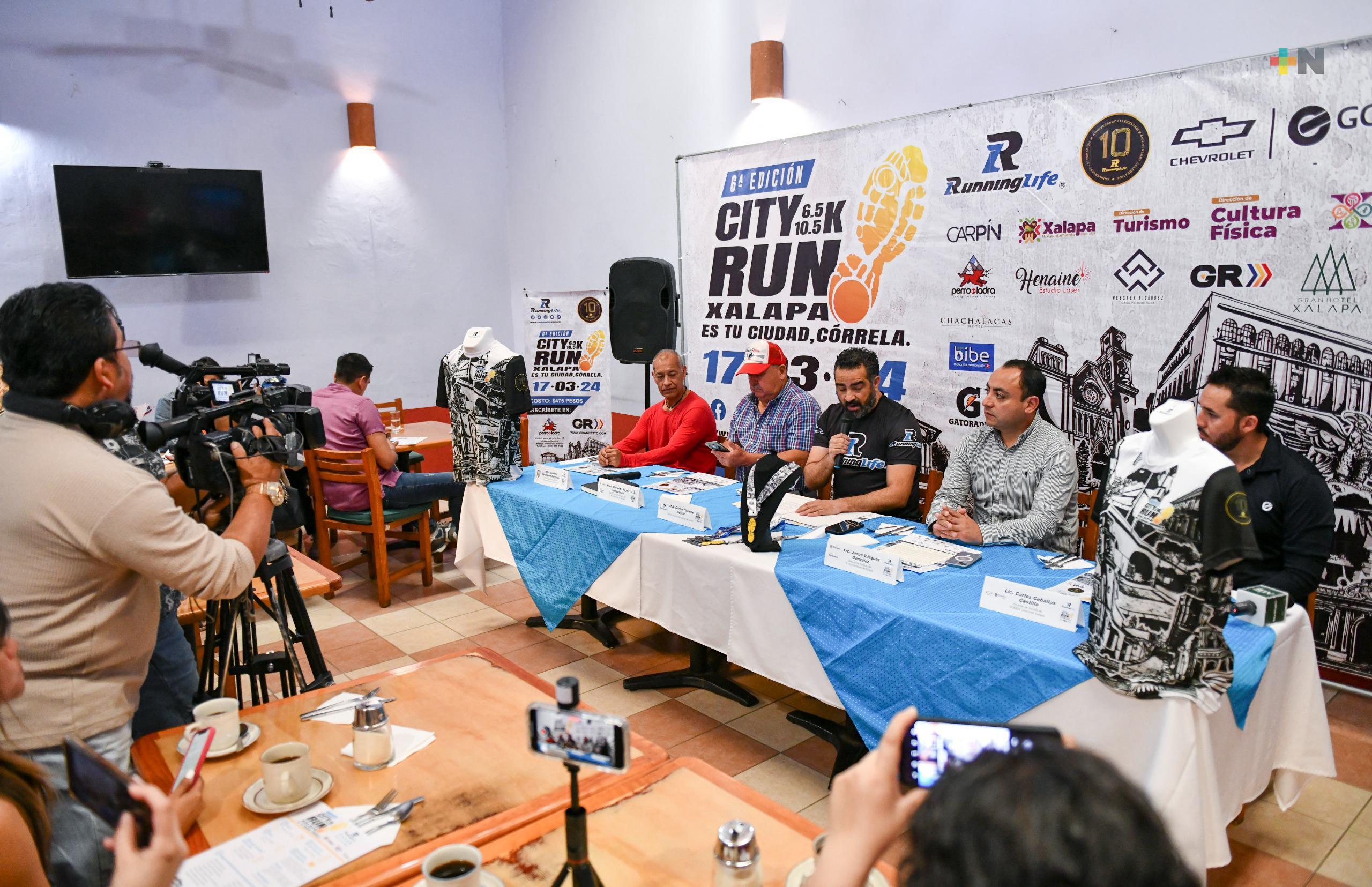 Presentan la Carrera City Run Xalapa 2024