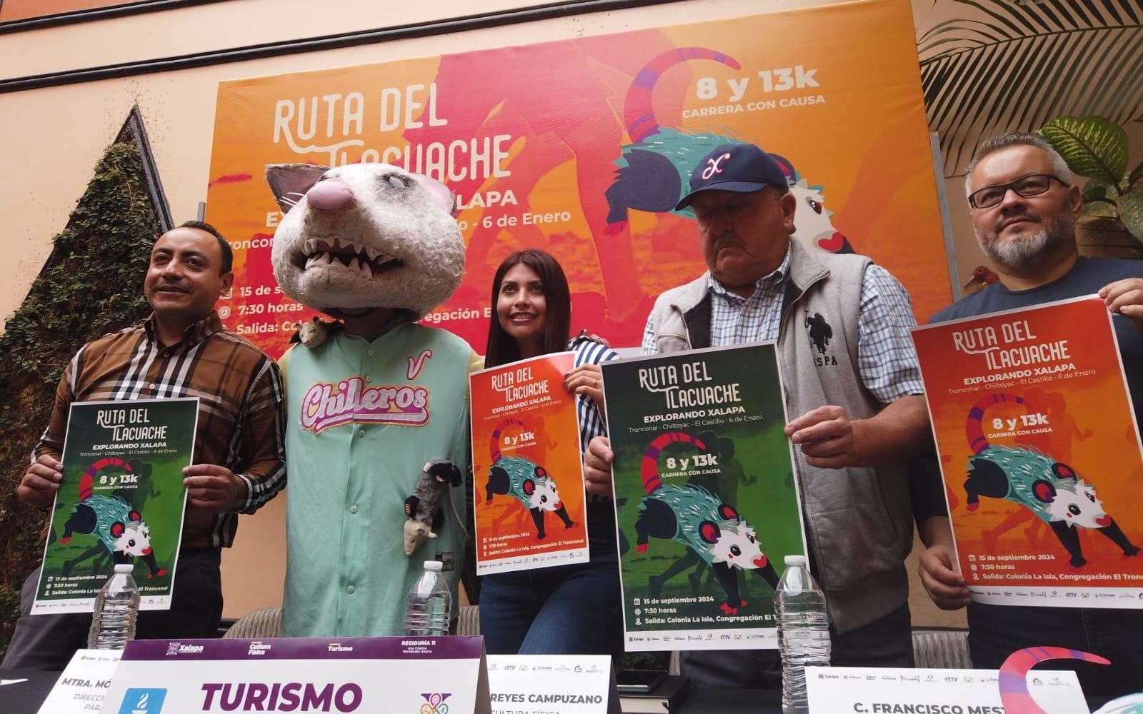 En Xalapa presentan carrera campo traviesa «Ruta del tlacuache»