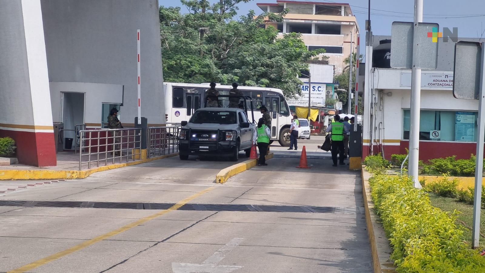 Accidente en Asipona de Coatzacoalcos deja un trabajador fallecido y otro lesionado