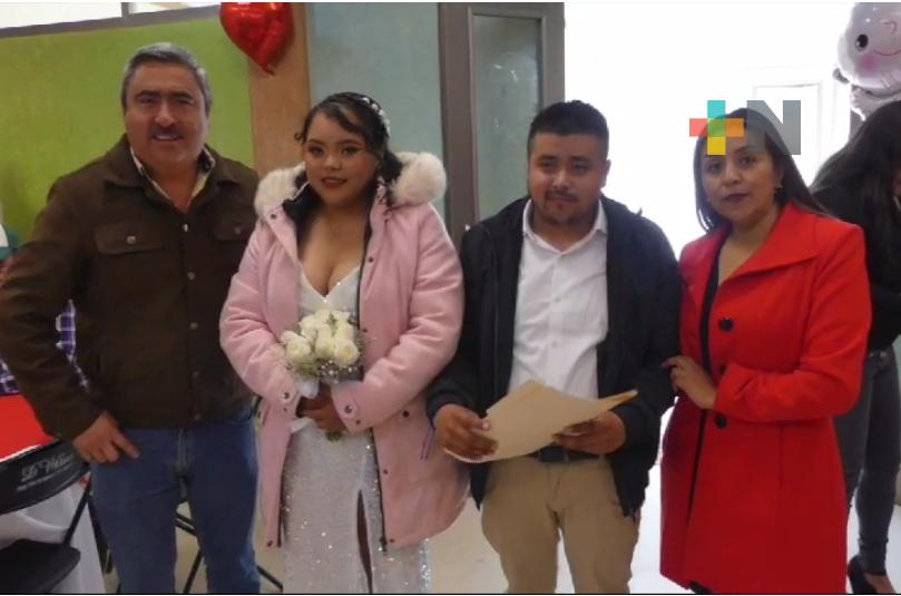 Realizan Boda Colectiva en Huayacocotla