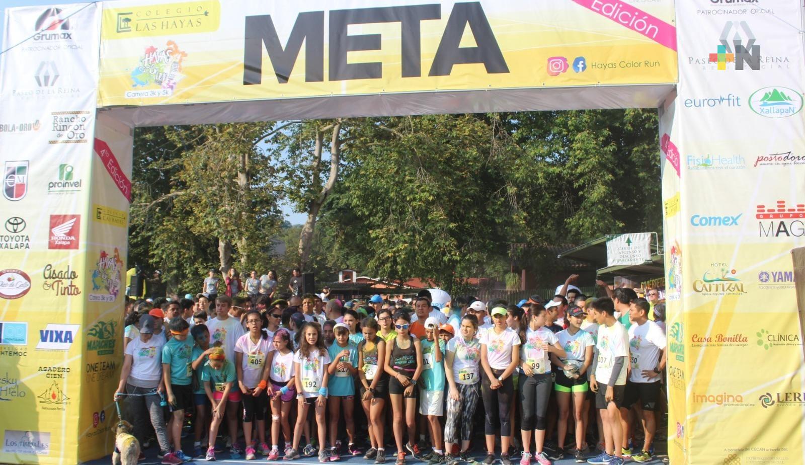 Alistan séptima edición de la Carrera «Las Hayas Color Run»