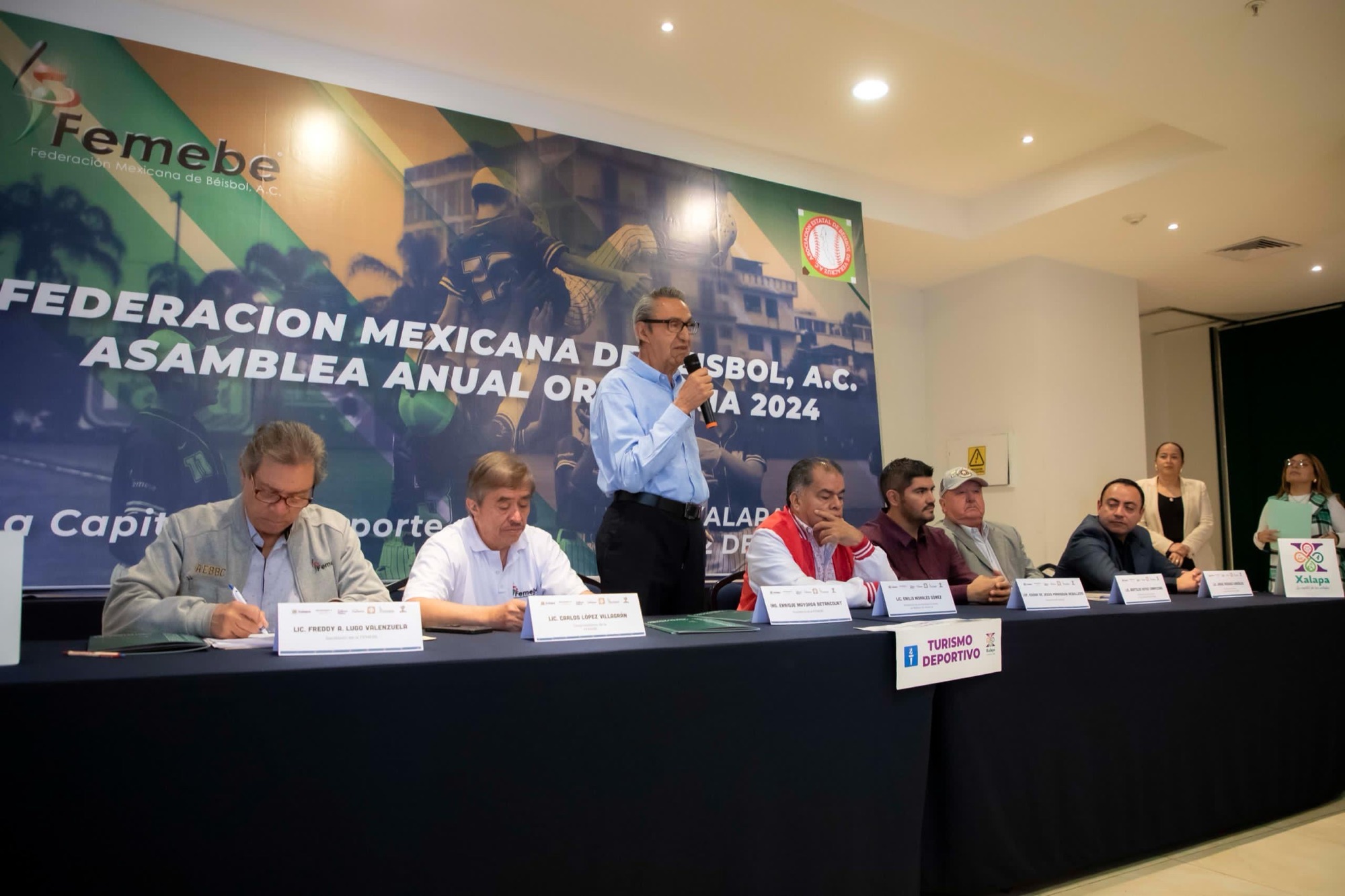 Federación Mexicana de Beisbol realiza Asamblea Anual, en Xalapa
