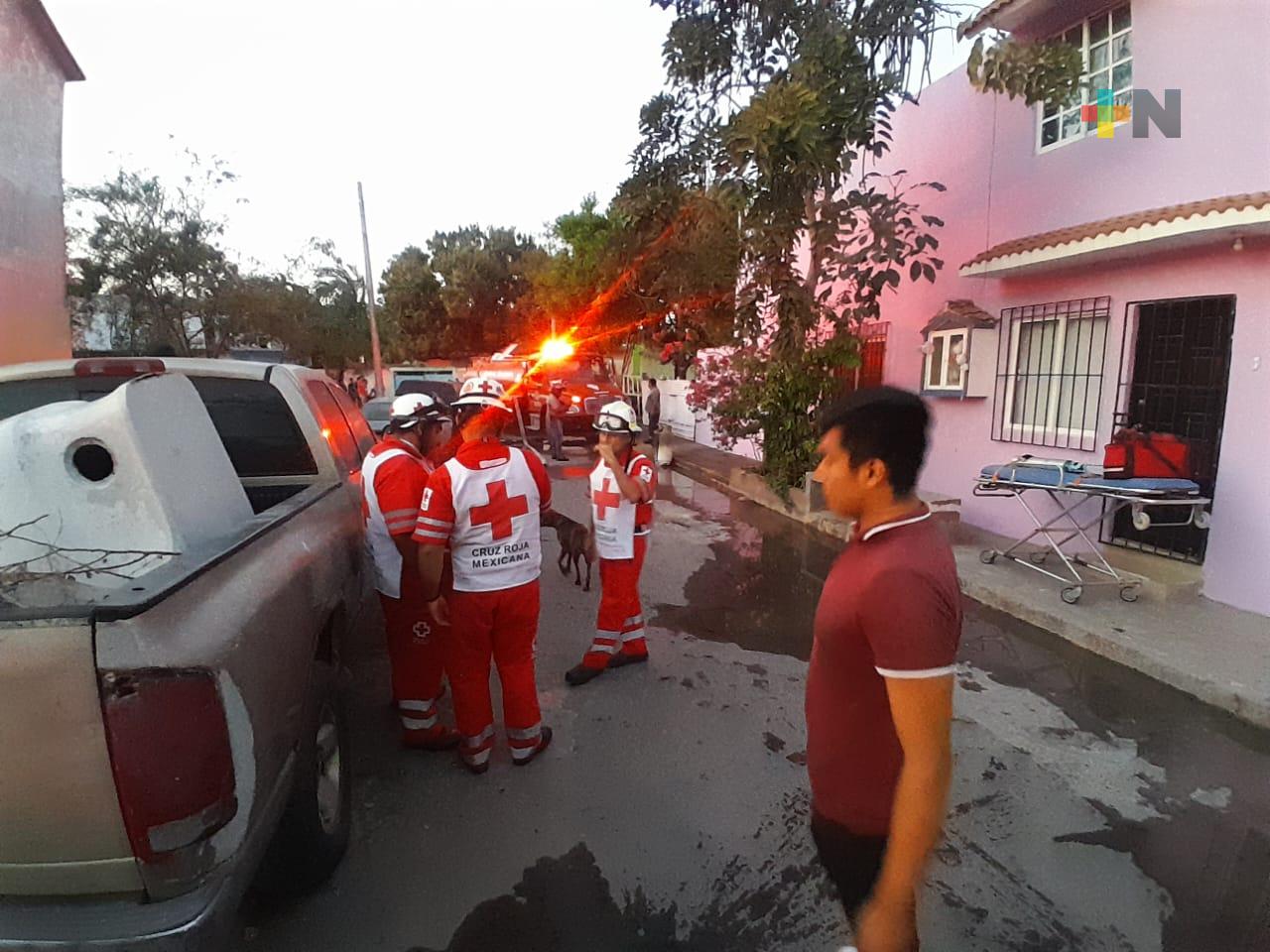Subió a dos el número de fallecidos por incendio en colonia El Vergel de Veracruz
