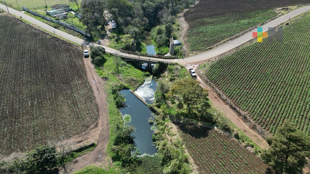 Sedema trabaja en saneamiento de las cuencas de Naolinco y Actopan