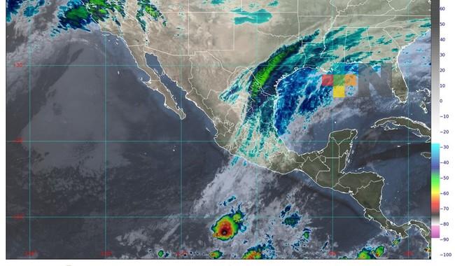 Frente frío número 35 ocasionará lluvias intensas en Puebla y Veracruz