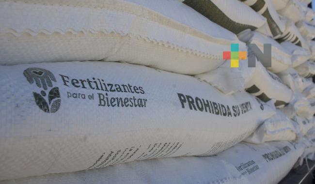 Beneficia Agricultura a productores chiapanecos con fertilizante gratuito