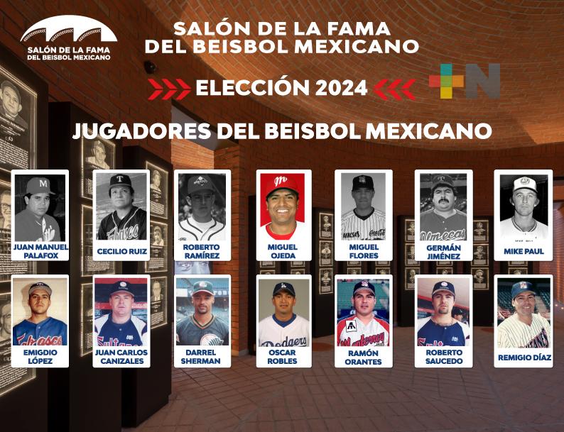 Tres veracruzanos en proceso de elección al Salón de la Fama del Beisbol Mexicano