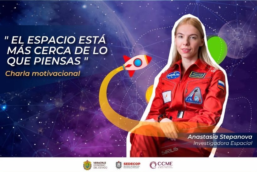 Exitosa charla motivacional brindó Anastasia Stepanova a sector empresarial: Sedecop