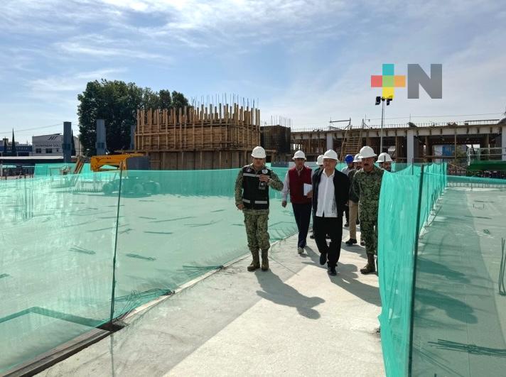 Presidente recorre hospitales en Puebla y Tlaxcala