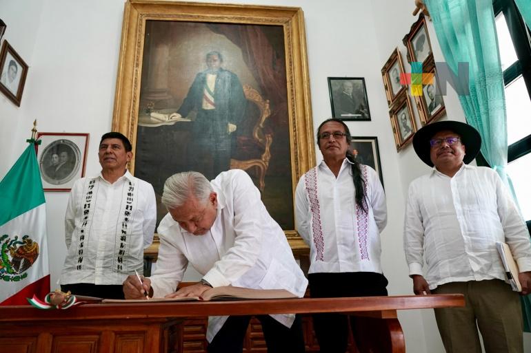 Benito Juárez todavía gobierna con su ejemplo: presidente