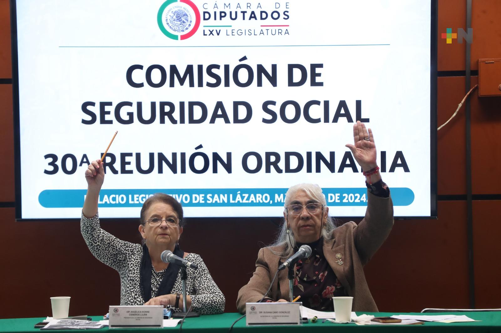 Comisión de Seguridad Social aprobó dictamen para que el Fovissste pueda construir viviendas