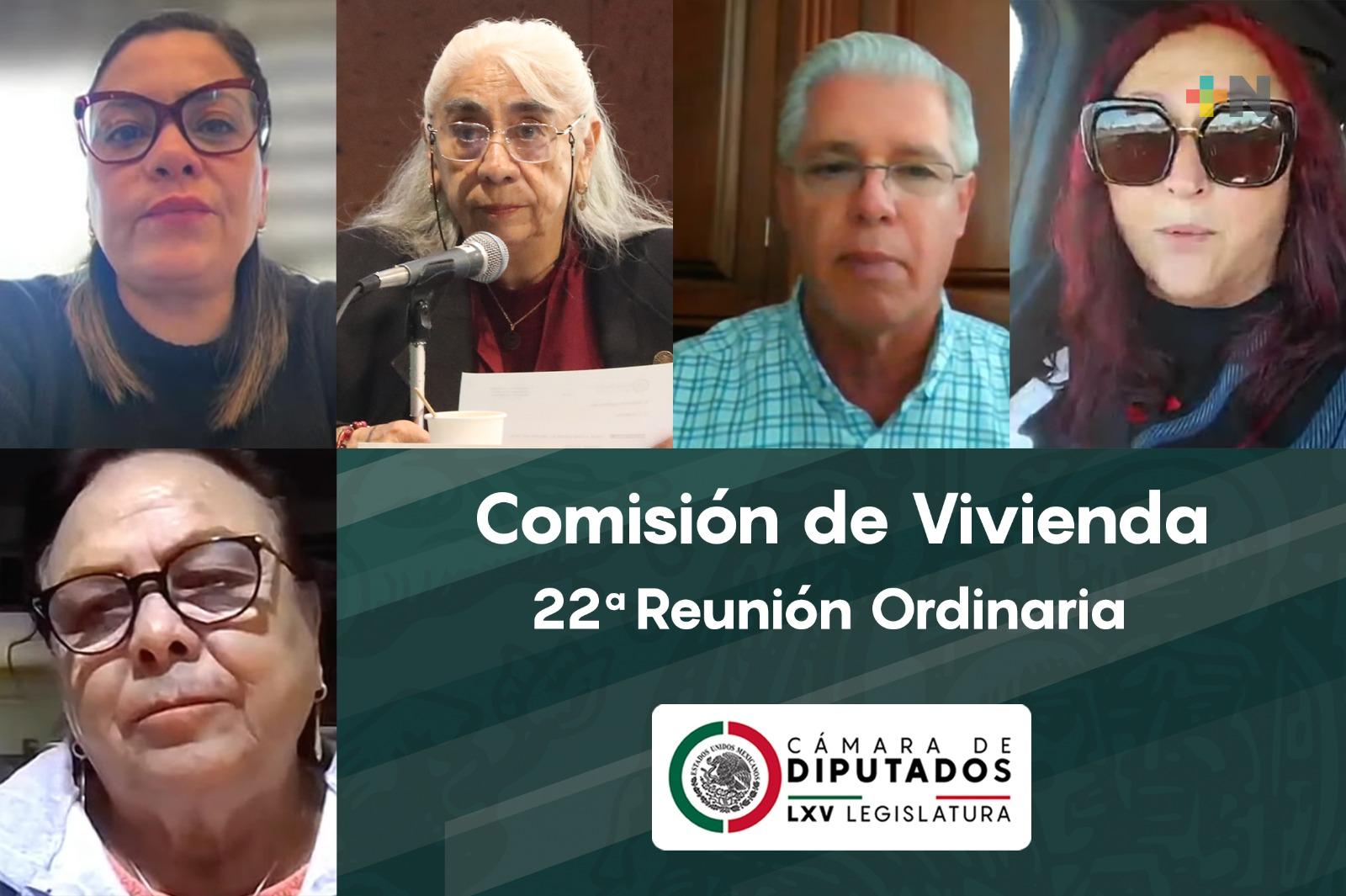 Comisión de Vivienda citará a reunión de trabajo a la titular del ISSSTE, Bertha María Alcalde