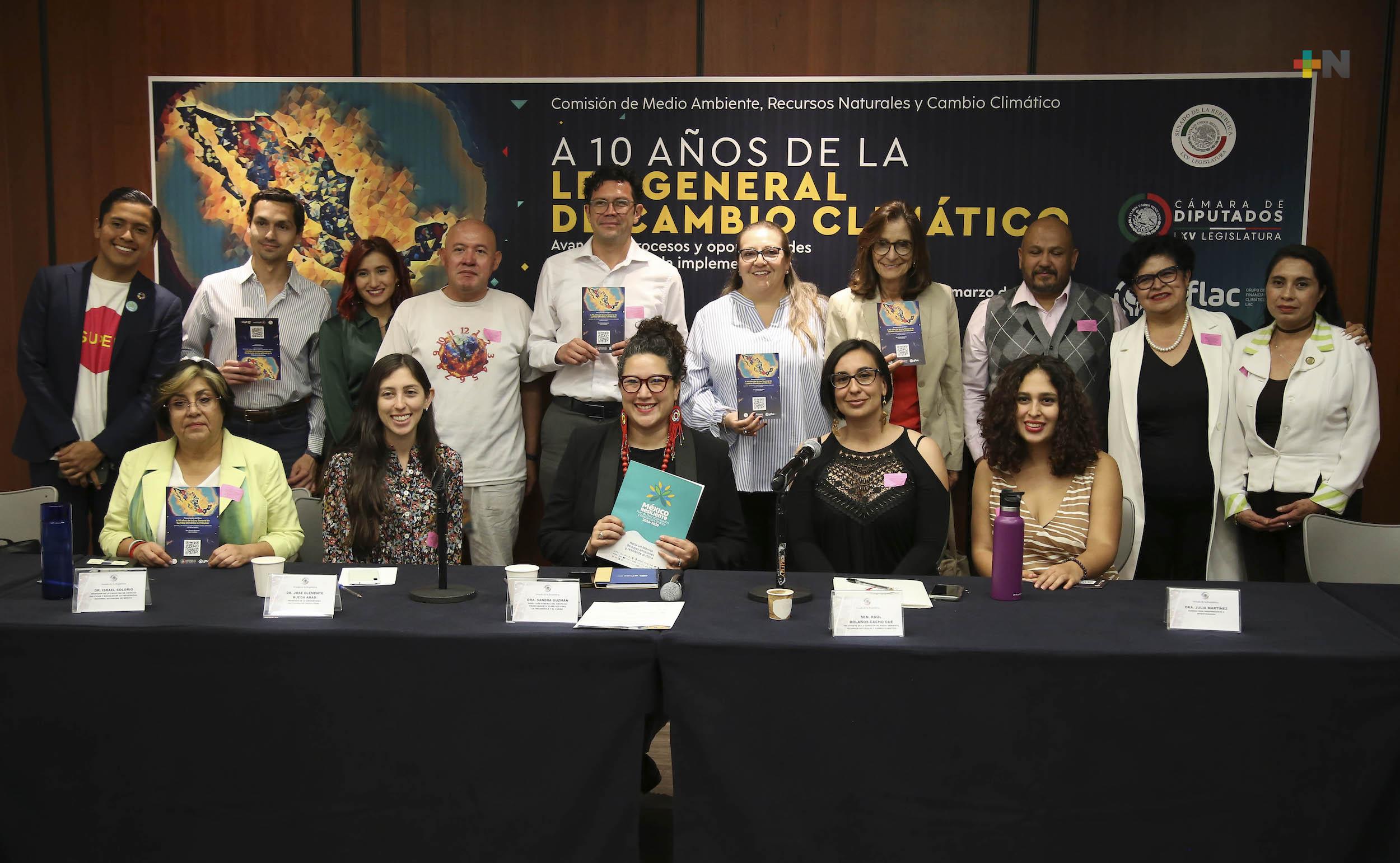 Necesario, fortalecer Ley General de Cambio Climático, consideran en el Senado