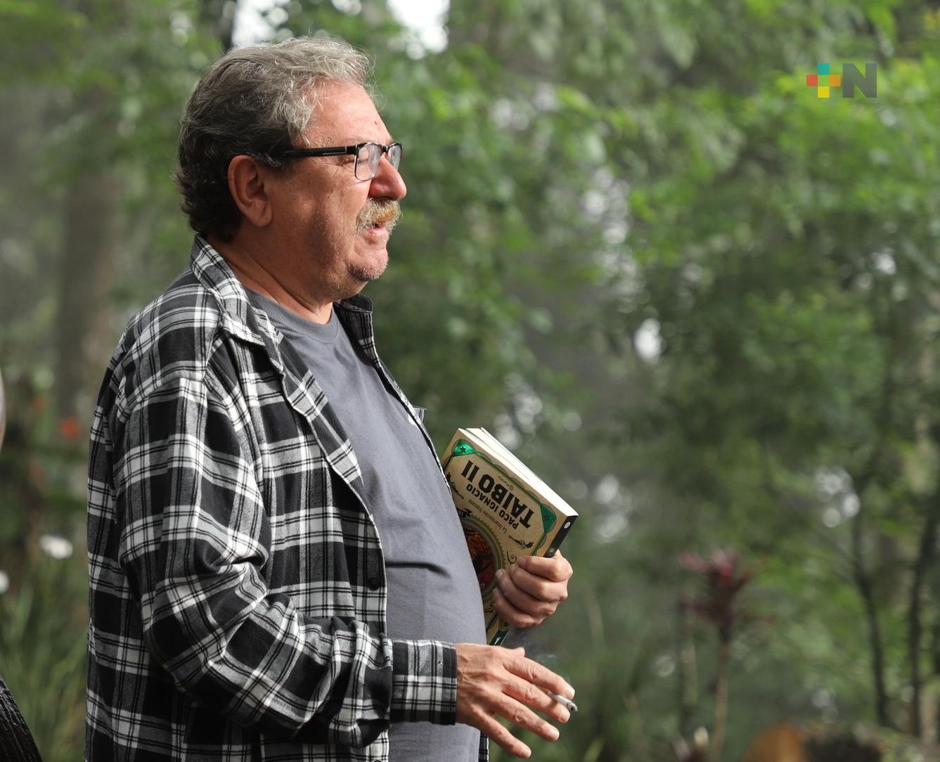 Veracruz, tercer estado del país con mayor nivel de lectura: Paco Ignacio Taibo II