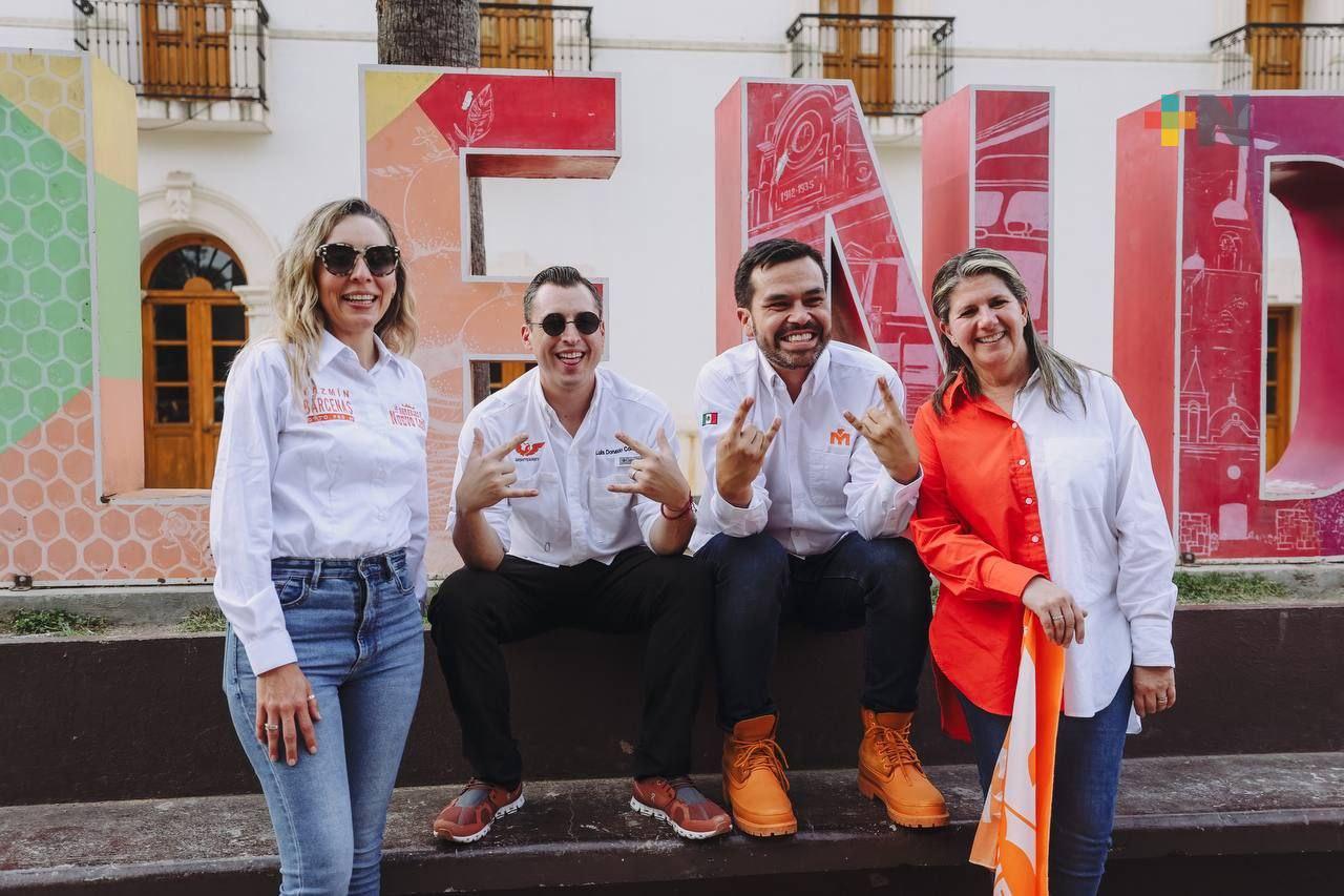 Jorge Álvarez Máynez visita Nuevo León, tierra de gigantes