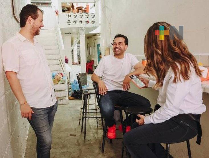 Jorge Álvarez Máynez estuvo de gira por Tabasco, este sábado