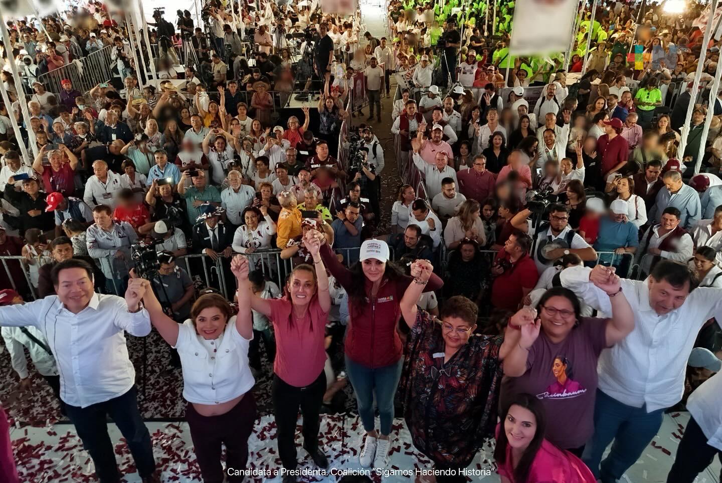 En México hay efervescencia por la Cuarta Transformación: Claudia Sheinbaum